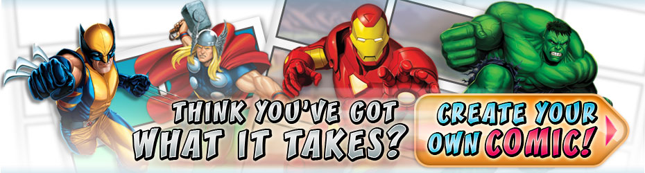 Think You've Got What it Takes?...Create Your Own Comic!