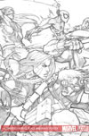 ULTIMATES 3 HEROES BLACK AND WHITE PANORAMA