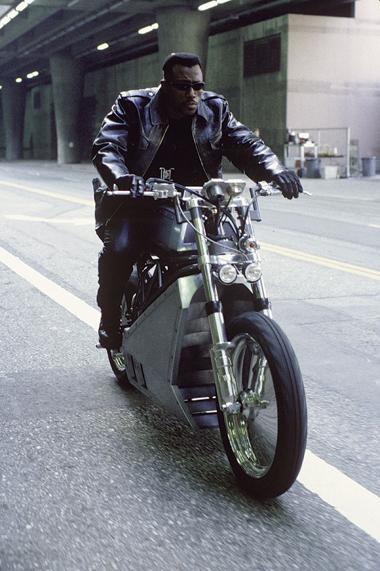 Blade on a bike
