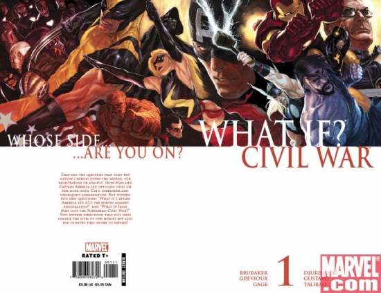 What If? Civil War #1 Djurdjevic Cover