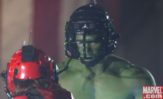 Hulked out Titan mid-Joust