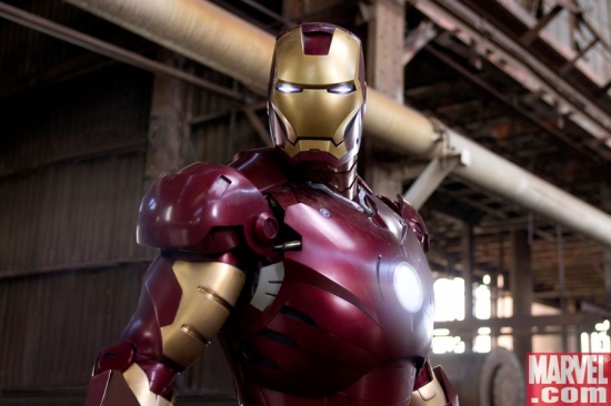 Iron Man, ready for action