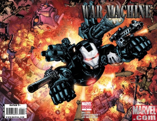 WAR MACHINE #1 SECOND PRINTING VARIANT