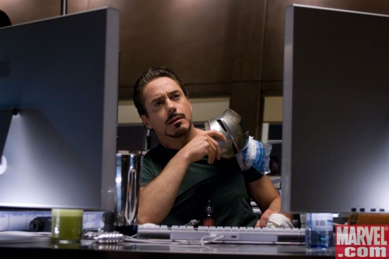 Tony Stark, contemplating