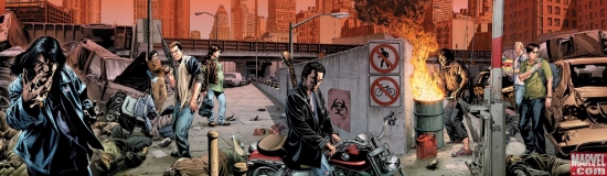 THE STAND: CAPTAIN TRIPS wraparound cover by Mike Perkins