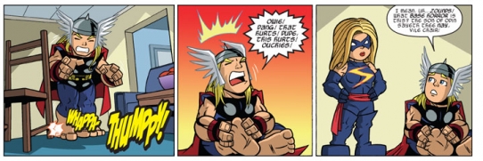 Thor's Little Slip-Up