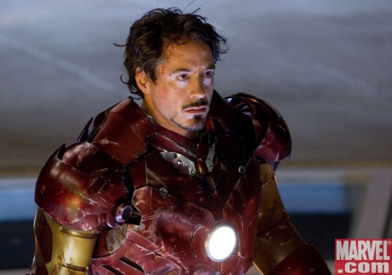 A battle-weary Iron Man