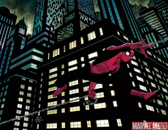 AMAZING SPIDER-MAN #600 cover by John Romita Jr.