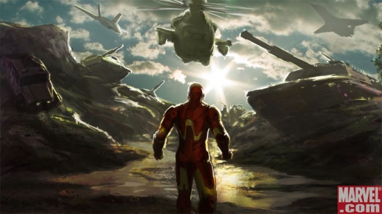 Iron Man Video Game Concept Art