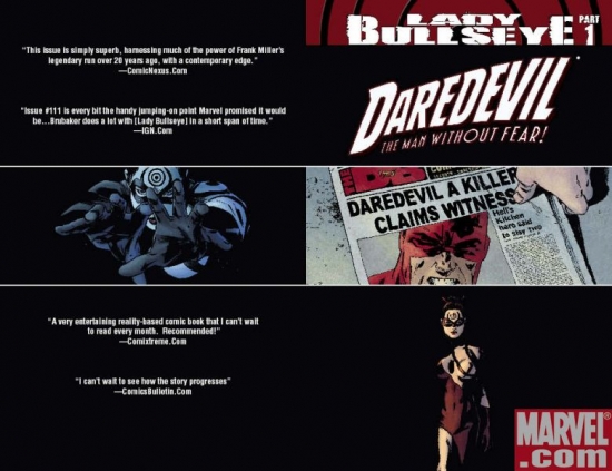 DAREDEVIL #111 SECOND PRINTING VARIANT Cover
