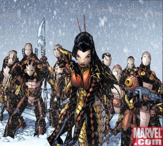 Interior art from New X-Men #45