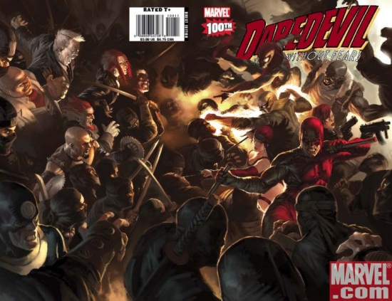 Daredevil #100 Wraparound Cover