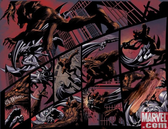 MOON KNIGHT #20 Cover Interior Art