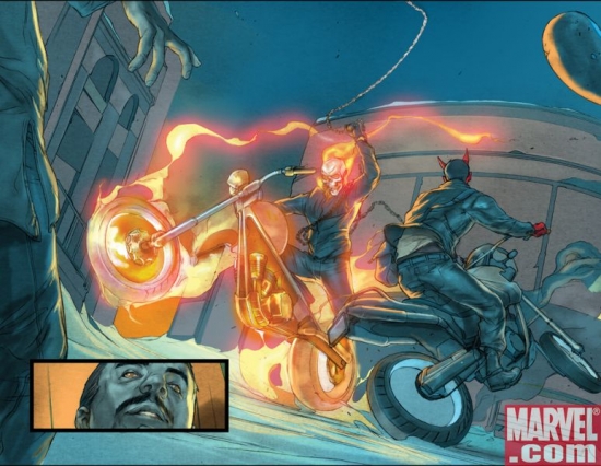 Ghost Rider Annual #1 Interior Art