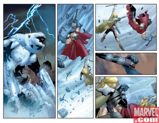 THOR: MAN OF WAR Interior Art