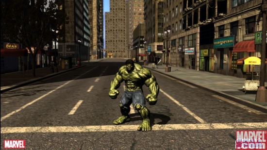 The Incredible Hulk video game screenshot