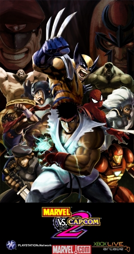 Marvel vs. Capcom 2 promo art