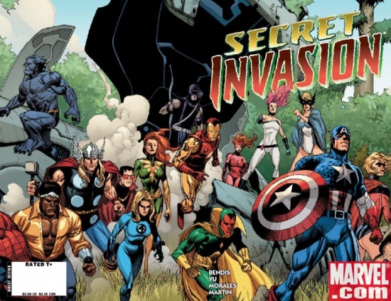 SECRET INVASION #1 2nd printing
