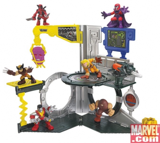 Danger Room with Wolverine & Sabretooth