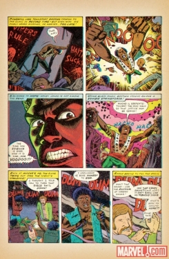 A page from Brian Maruca and Jim Rugg's Brother Voodoo story