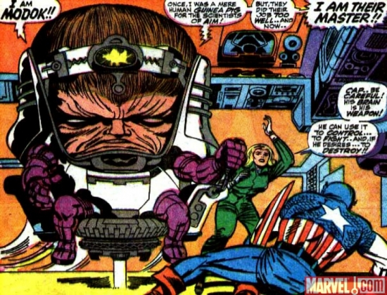 M.O.D.O.K. arrives in TALES OF SUSPENSE #94