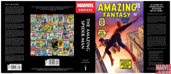 AMAZING SPIDER-MAN OMNIBUS VOL. HC variant cover by Alex Ross
