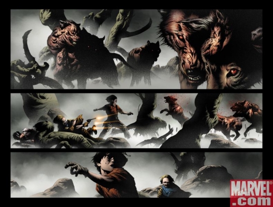 DARK TOWER: THE LONG ROAD HOME #4 INTERIOR ART