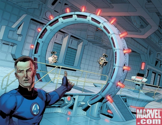 DARK REIGN: FANTASTIC FOUR #1 Interior Art