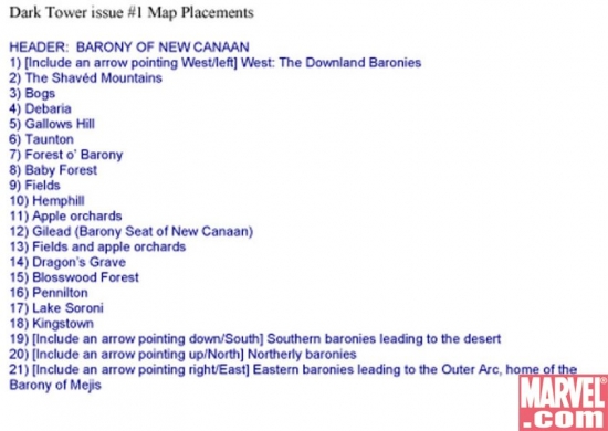 The list of New Canaan locations that I gave 