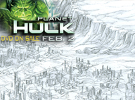 Planet Hulk: The Landscape of Sakaar
