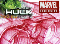 Animation Exclusive: Planet Hulk Space Shuttle