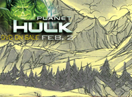 Animation Exclusive: Planet Hulk Landing Site