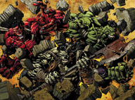 FIRST LOOK: World War Hulks Variant Covers