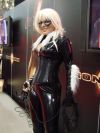 Black Cat across the path