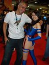 Psylocke charges $5 per picture