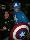 Apparently you Captain America can protect a 
