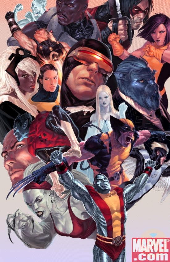 X-Men piece by Marko Djurdjevic