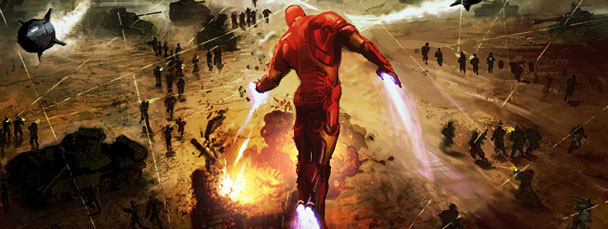 Iron Man Video Game Concept Art