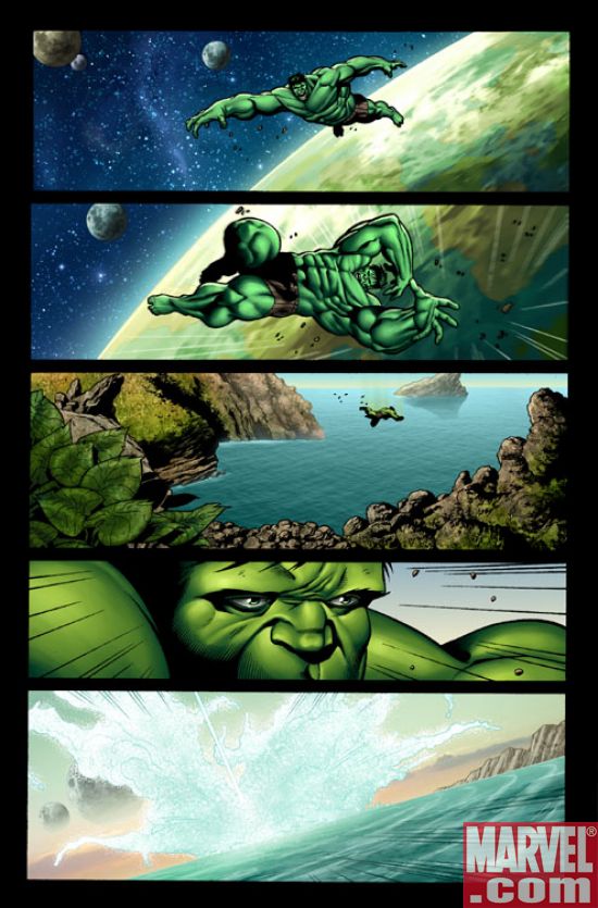 What If? Planet Hulk Interior Art