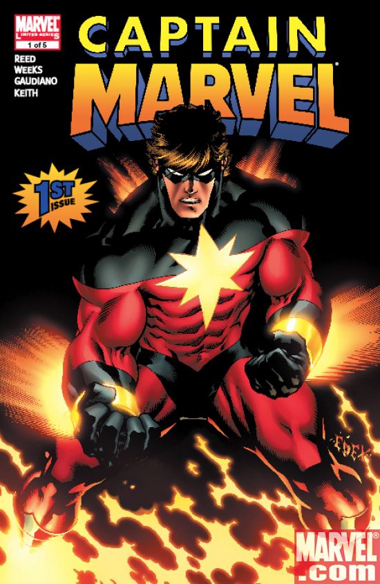Captain Marvel #1 Cover