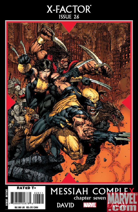 X-Factor #26 Finch Cover