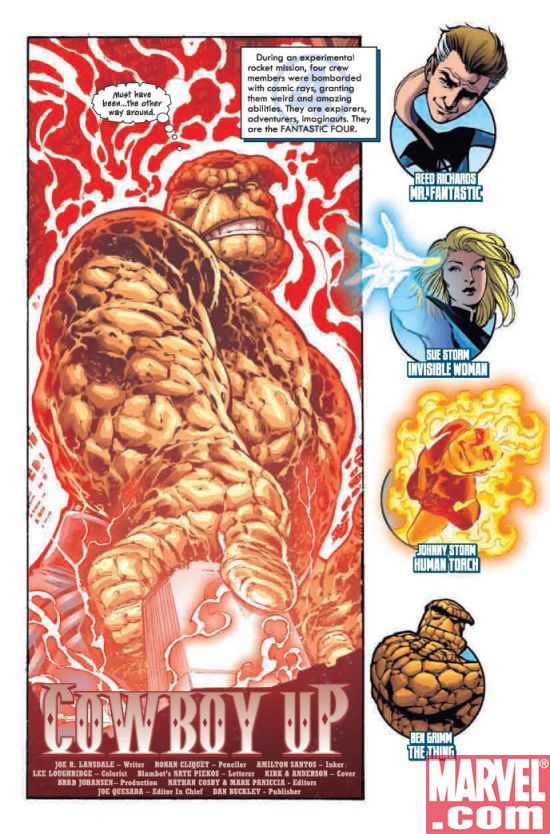 Marvel Adventures Fantastic Four #32, page 2
