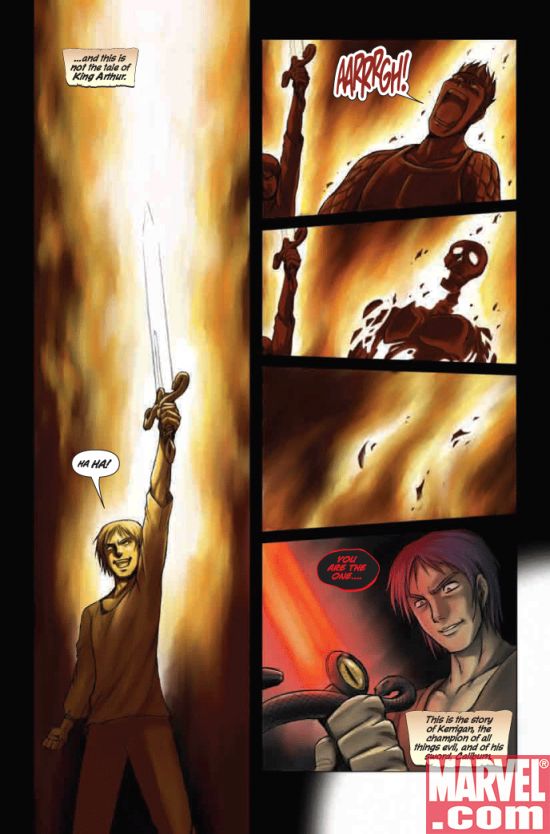 LORDS OF AVALON: SWORD OF DARKNESS, Page 4