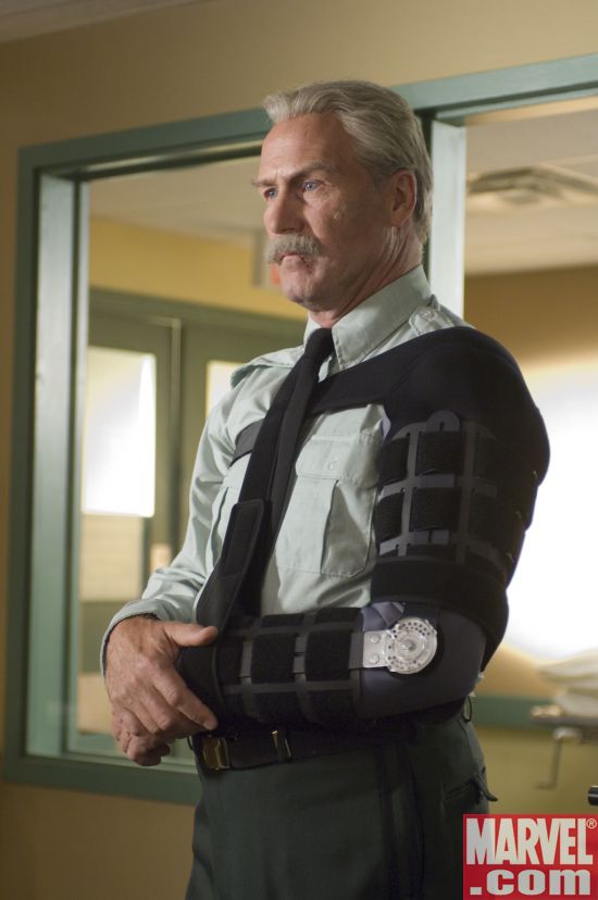 William Hurt as General Thaddeus Thunderbolt Ross
