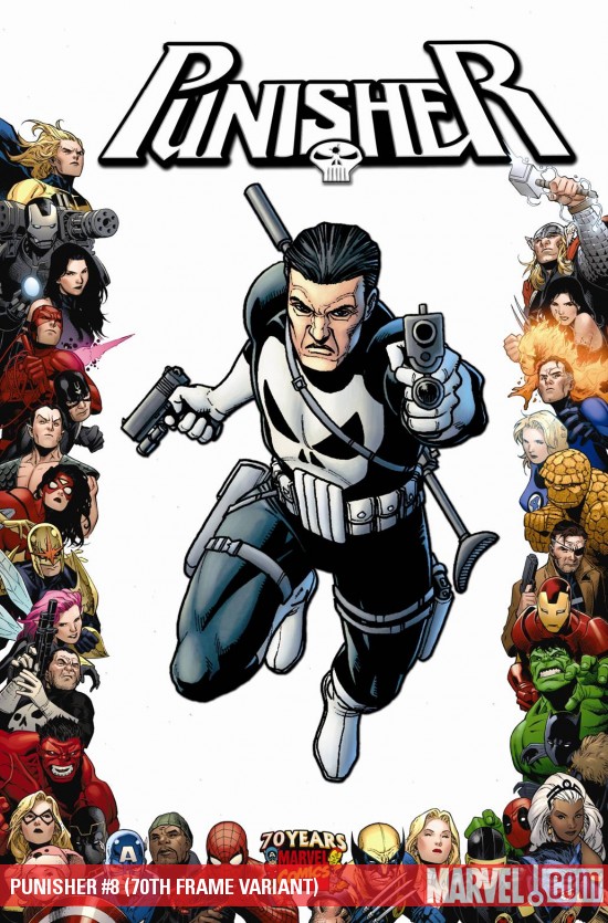 PUNISHER #8 (70TH FRAME VARIANT) 