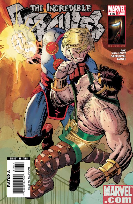 INCREDIBLE HERCULES #116 Cover