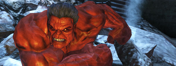Red Hulk Smashes Xbox 360