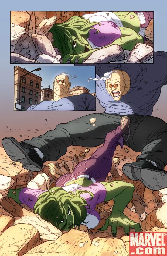 SHE-HULK #31 Interior Art