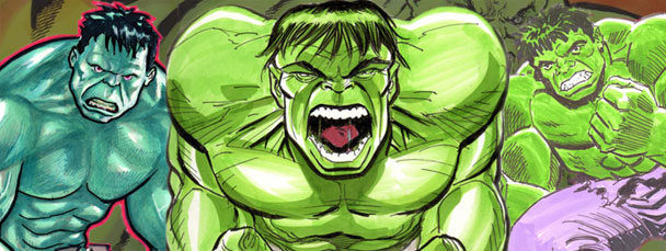 100 Hulk Covers on Display at WWC 2008! UPDATED: 9/24/08