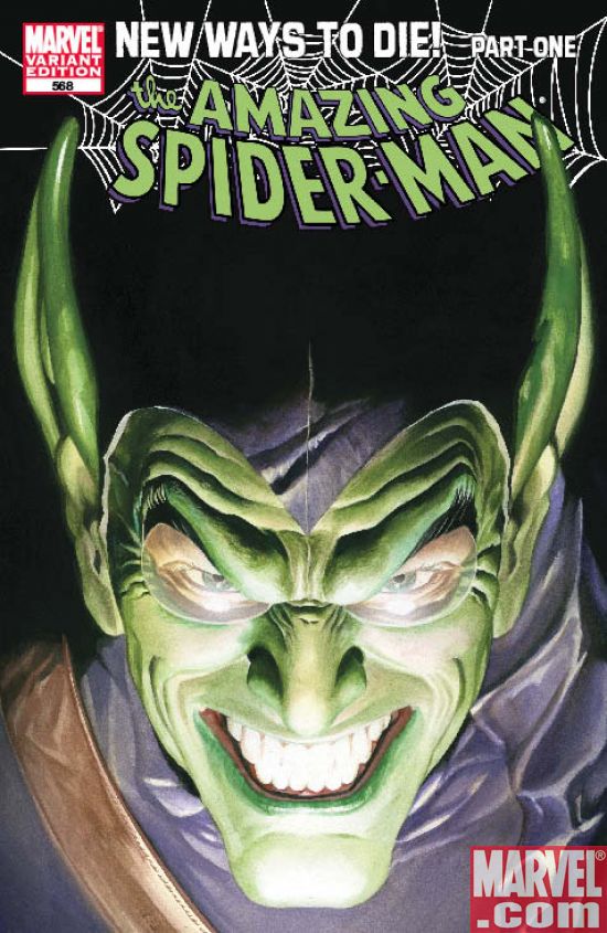AMAZING SPIDER-MAN #56 ROSS COVER